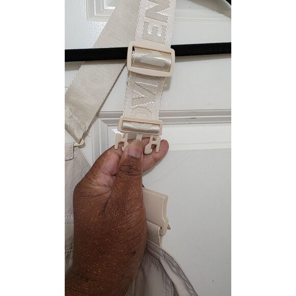 FP Movement Women's Beige Hit The Hill Shorts Utility Overalls Size S/P - Picture 6 of 8